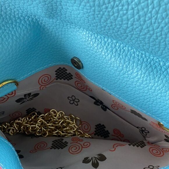 ‎Faux Leather Envelope Clutch Purse - Picture 5 of 9